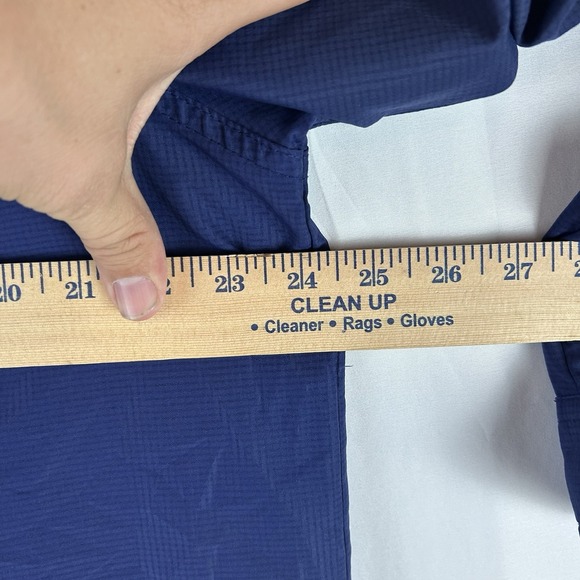 Habit‎ Shirt Mens Large Blue Performance Fishing Lightweight Roll Tab Outdoor - Picture 10 of 14